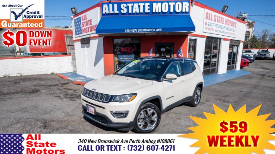 2019 Jeep Compass Limited 4x4, available for sale in Perth Amboy, New Jersey | All State Motor Inc. Perth Amboy, New Jersey 2019 Jeep Compass Limited 4x4, available for sale in Perth Amboy, New Jersey | All State Motor Inc. Perth Amboy, New Jersey