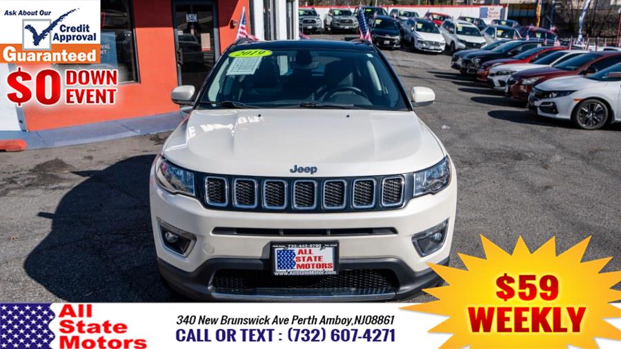 2019 Jeep Compass Limited 4x4, available for sale in Perth Amboy, New Jersey | All State Motor Inc. Perth Amboy, New Jersey 2019 Jeep Compass Limited 4x4, available for sale in Perth Amboy, New Jersey | All State Motor Inc. Perth Amboy, New Jersey