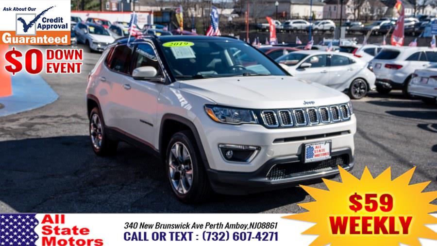 2019 Jeep Compass Limited 4x4, available for sale in Perth Amboy, New Jersey | All State Motor Inc. Perth Amboy, New Jersey 2019 Jeep Compass Limited 4x4, available for sale in Perth Amboy, New Jersey | All State Motor Inc. Perth Amboy, New Jersey