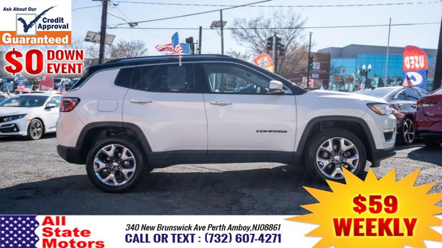 2019 Jeep Compass Limited 4x4, available for sale in Perth Amboy, New Jersey | All State Motor Inc. Perth Amboy, New Jersey 2019 Jeep Compass Limited 4x4, available for sale in Perth Amboy, New Jersey | All State Motor Inc. Perth Amboy, New Jersey