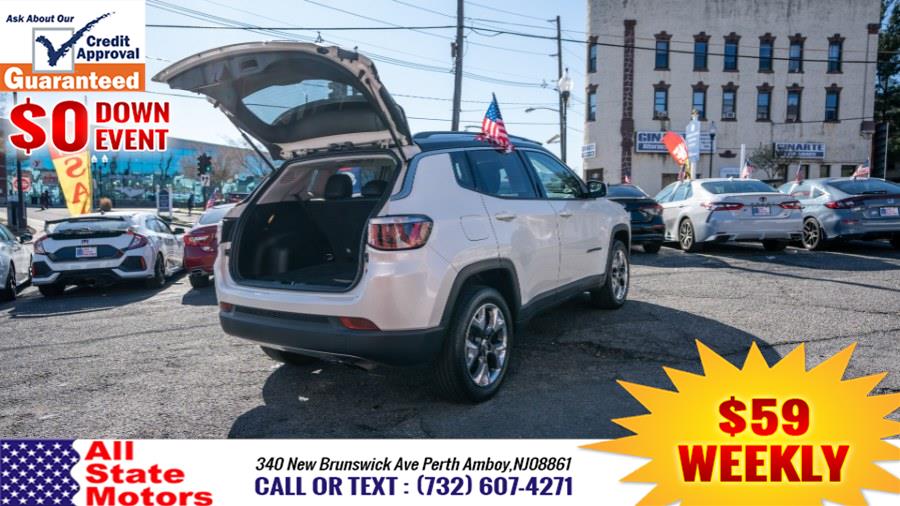 2019 Jeep Compass Limited 4x4, available for sale in Perth Amboy, New Jersey | All State Motor Inc. Perth Amboy, New Jersey 2019 Jeep Compass Limited 4x4, available for sale in Perth Amboy, New Jersey | All State Motor Inc. Perth Amboy, New Jersey
