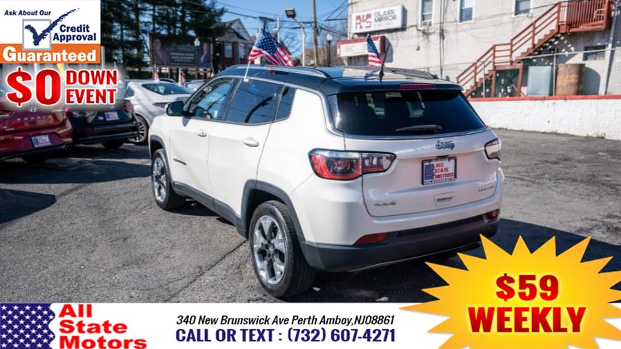 2019 Jeep Compass Limited 4x4, available for sale in Perth Amboy, New Jersey | All State Motor Inc. Perth Amboy, New Jersey 2019 Jeep Compass Limited 4x4, available for sale in Perth Amboy, New Jersey | All State Motor Inc. Perth Amboy, New Jersey