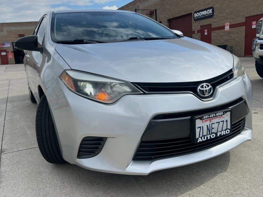2015 Toyota Corolla 4dr Sdn CVT LE (Natl), available for sale in Temecula, California | Auto Pro. Temecula, California 2015 Toyota Corolla 4dr Sdn CVT LE (Natl), available for sale in Temecula, California | Auto Pro. Temecula, California
