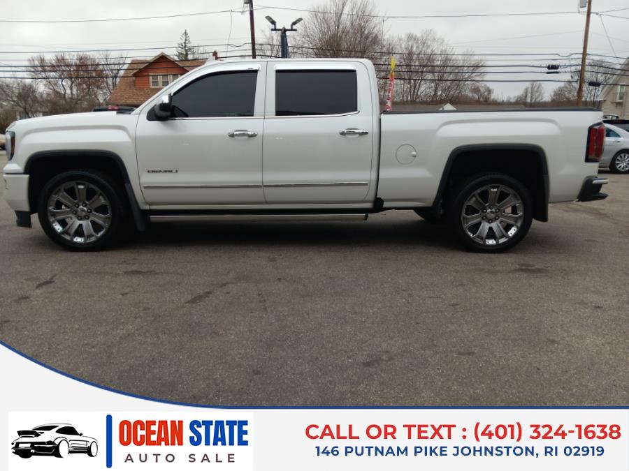 2018 GMC Sierra 1500 4WD Crew Cab 143.5" Denali, available for sale in Johnston, Rhode Island | Ocean State Auto Sales. Johnston, Rhode Island 2018 GMC Sierra 1500 4WD Crew Cab 143.5" Denali, available for sale in Johnston, Rhode Island | Ocean State Auto Sales. Johnston, Rhode Island