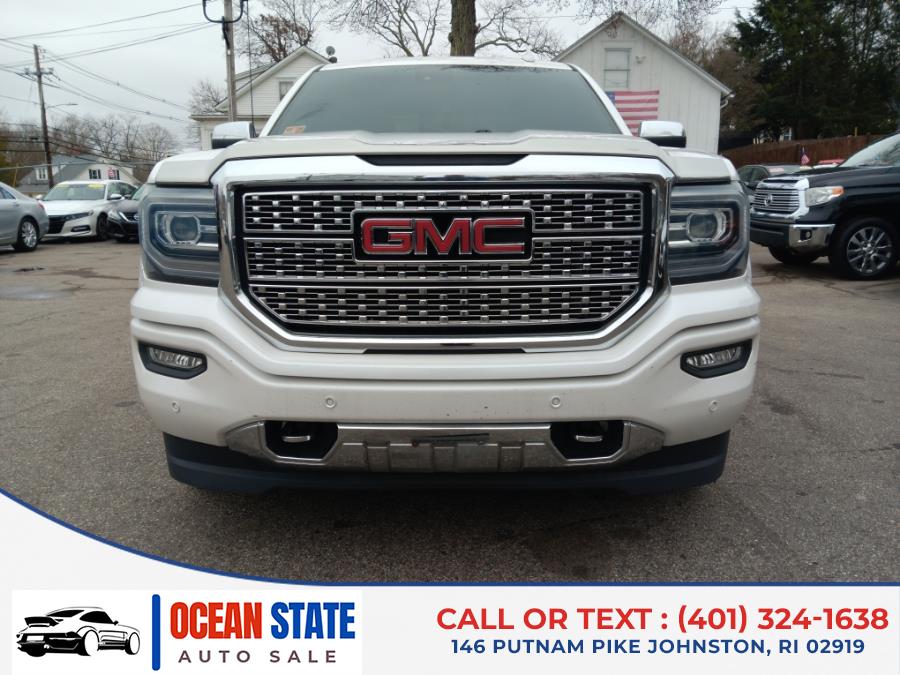2018 GMC Sierra 1500 4WD Crew Cab 143.5" Denali, available for sale in Johnston, Rhode Island | Ocean State Auto Sales. Johnston, Rhode Island 2018 GMC Sierra 1500 4WD Crew Cab 143.5" Denali, available for sale in Johnston, Rhode Island | Ocean State Auto Sales. Johnston, Rhode Island