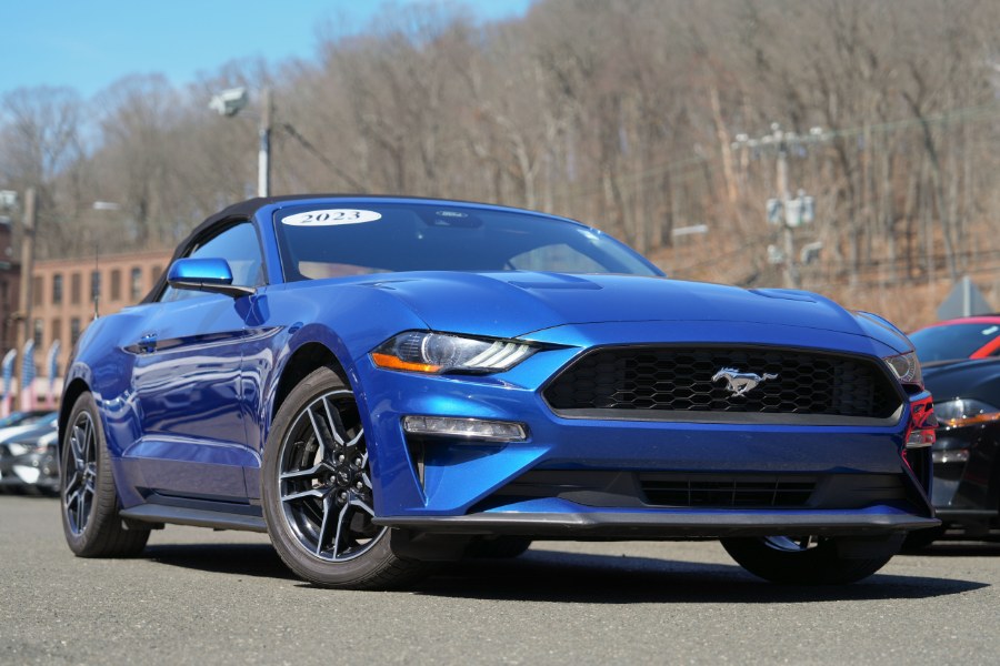 2023 Ford Mustang EcoBoost Premium Convertible, available for sale in Waterbury, Connecticut | Highline Car Connection. Waterbury, Connecticut 2023 Ford Mustang EcoBoost Premium Convertible, available for sale in Waterbury, Connecticut | Highline Car Connection. Waterbury, Connecticut