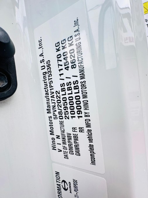 2023 HINO L6 26FT BOX + CUMMINS ENG + FACTORY WARRANTY + NO CDL, available for sale in South Amboy, New Jersey | NJ Truck Spot. South Amboy, New Jersey 2023 HINO L6 26FT BOX + CUMMINS ENG + FACTORY WARRANTY + NO CDL, available for sale in South Amboy, New Jersey | NJ Truck Spot. South Amboy, New Jersey