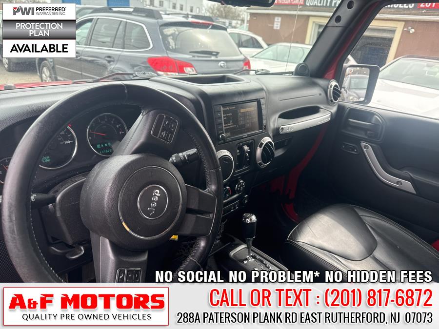 2014 Jeep Wrangler Unlimited 4WD 4dr Sahara, available for sale in East Rutherford, New Jersey | A&F Motors LLC. East Rutherford, New Jersey 2014 Jeep Wrangler Unlimited 4WD 4dr Sahara, available for sale in East Rutherford, New Jersey | A&F Motors LLC. East Rutherford, New Jersey
