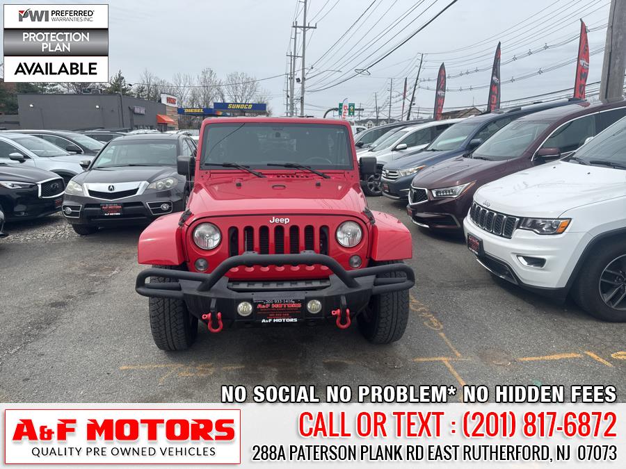 2014 Jeep Wrangler Unlimited 4WD 4dr Sahara, available for sale in East Rutherford, New Jersey | A&F Motors LLC. East Rutherford, New Jersey 2014 Jeep Wrangler Unlimited 4WD 4dr Sahara, available for sale in East Rutherford, New Jersey | A&F Motors LLC. East Rutherford, New Jersey