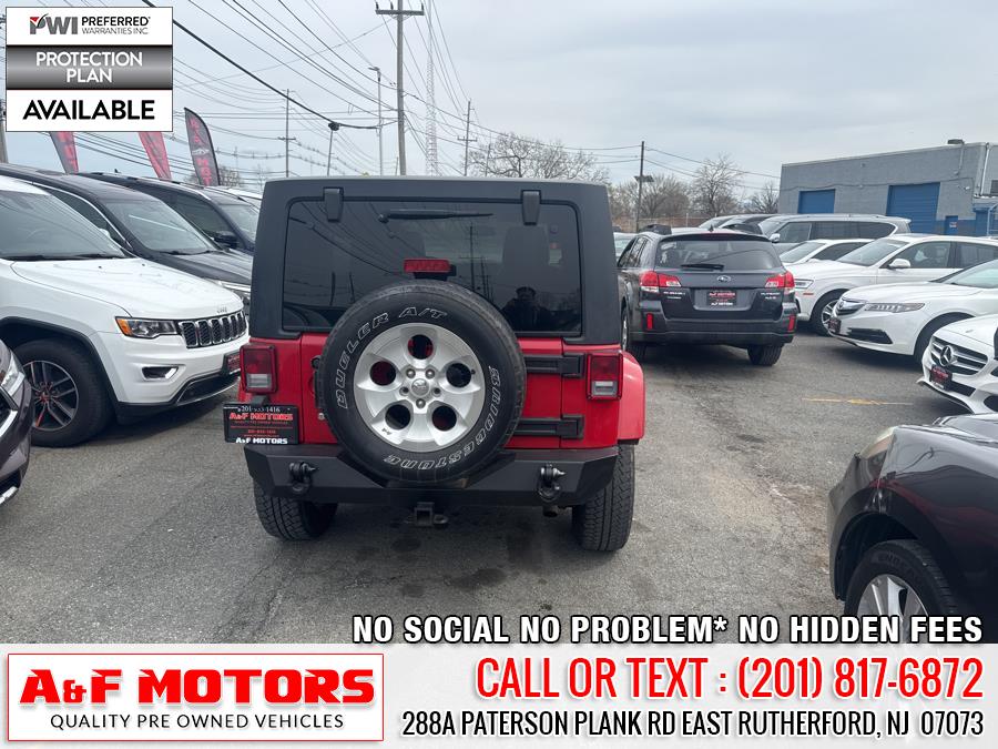 2014 Jeep Wrangler Unlimited 4WD 4dr Sahara, available for sale in East Rutherford, New Jersey | A&F Motors LLC. East Rutherford, New Jersey 2014 Jeep Wrangler Unlimited 4WD 4dr Sahara, available for sale in East Rutherford, New Jersey | A&F Motors LLC. East Rutherford, New Jersey