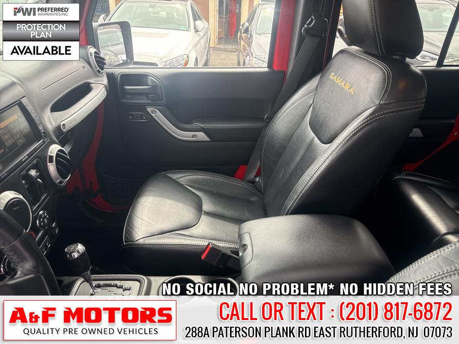 2014 Jeep Wrangler Unlimited 4WD 4dr Sahara, available for sale in East Rutherford, New Jersey | A&F Motors LLC. East Rutherford, New Jersey 2014 Jeep Wrangler Unlimited 4WD 4dr Sahara, available for sale in East Rutherford, New Jersey | A&F Motors LLC. East Rutherford, New Jersey