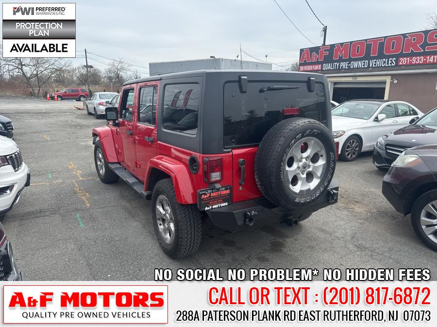2014 Jeep Wrangler Unlimited 4WD 4dr Sahara, available for sale in East Rutherford, New Jersey | A&F Motors LLC. East Rutherford, New Jersey 2014 Jeep Wrangler Unlimited 4WD 4dr Sahara, available for sale in East Rutherford, New Jersey | A&F Motors LLC. East Rutherford, New Jersey