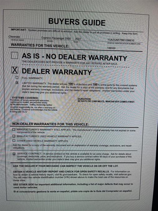 2022 Chevrolet Express Passenger 3500 LS RWD, available for sale in Maple Shade, New Jersey | Car Revolution. Maple Shade, New Jersey 2022 Chevrolet Express Passenger 3500 LS RWD, available for sale in Maple Shade, New Jersey | Car Revolution. Maple Shade, New Jersey