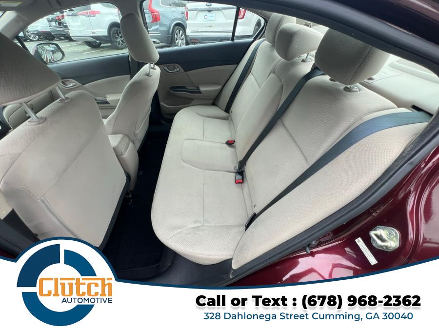2013 Honda Civic Sdn 4dr Auto LX, available for sale in Cumming, Georgia | Clutch Automotive. Cumming, Georgia 2013 Honda Civic Sdn 4dr Auto LX, available for sale in Cumming, Georgia | Clutch Automotive. Cumming, Georgia