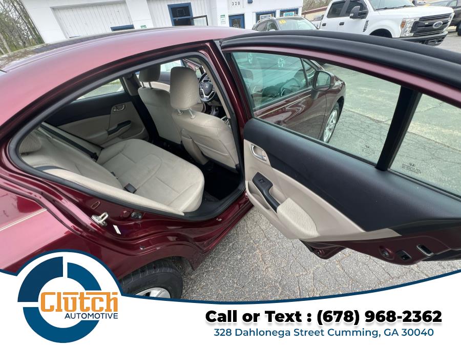 2013 Honda Civic Sdn 4dr Auto LX, available for sale in Cumming, Georgia | Clutch Automotive. Cumming, Georgia 2013 Honda Civic Sdn 4dr Auto LX, available for sale in Cumming, Georgia | Clutch Automotive. Cumming, Georgia