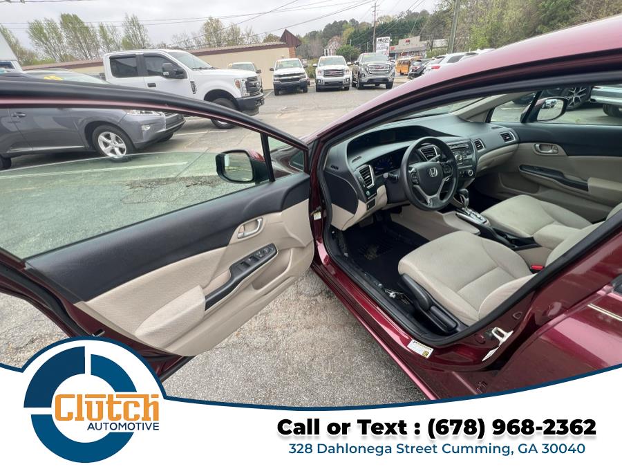 2013 Honda Civic Sdn 4dr Auto LX, available for sale in Cumming, Georgia | Clutch Automotive. Cumming, Georgia 2013 Honda Civic Sdn 4dr Auto LX, available for sale in Cumming, Georgia | Clutch Automotive. Cumming, Georgia