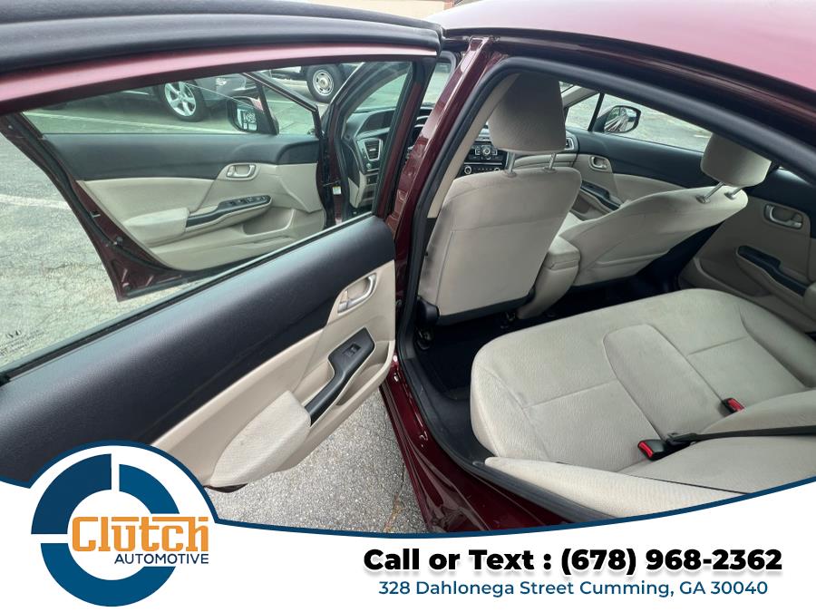 2013 Honda Civic Sdn 4dr Auto LX, available for sale in Cumming, Georgia | Clutch Automotive. Cumming, Georgia 2013 Honda Civic Sdn 4dr Auto LX, available for sale in Cumming, Georgia | Clutch Automotive. Cumming, Georgia