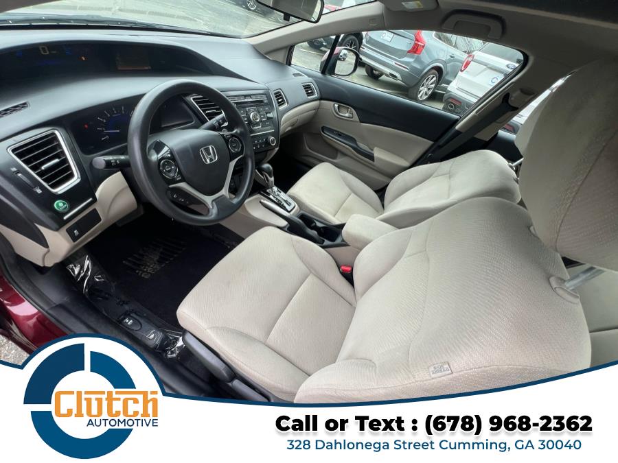 2013 Honda Civic Sdn 4dr Auto LX, available for sale in Cumming, Georgia | Clutch Automotive. Cumming, Georgia 2013 Honda Civic Sdn 4dr Auto LX, available for sale in Cumming, Georgia | Clutch Automotive. Cumming, Georgia
