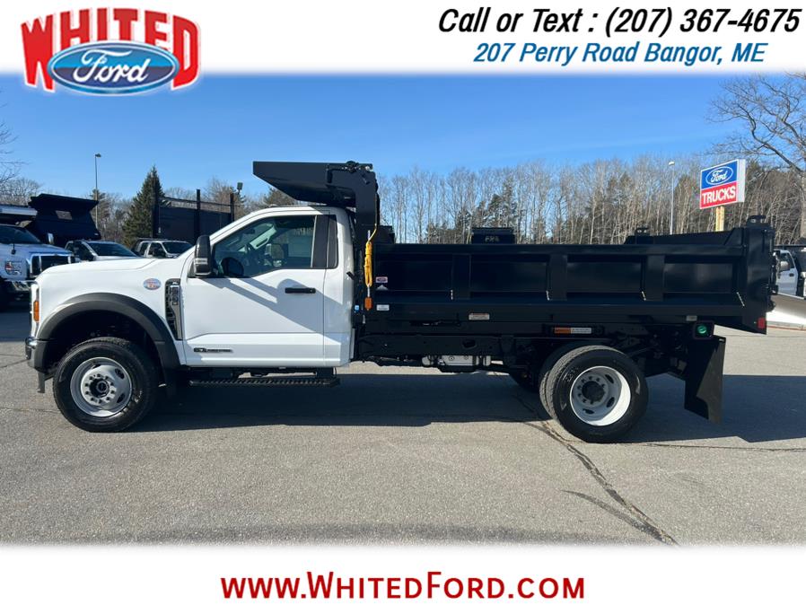 2024 Ford Super Duty F-600 DRW XL 4WD Reg Cab 169" WB 84" CA 11' Dump body, available for sale in Bangor, Maine | Whited Ford. Bangor, Maine 2024 Ford Super Duty F-600 DRW XL 4WD Reg Cab 169" WB 84" CA 11' Dump body, available for sale in Bangor, Maine | Whited Ford. Bangor, Maine