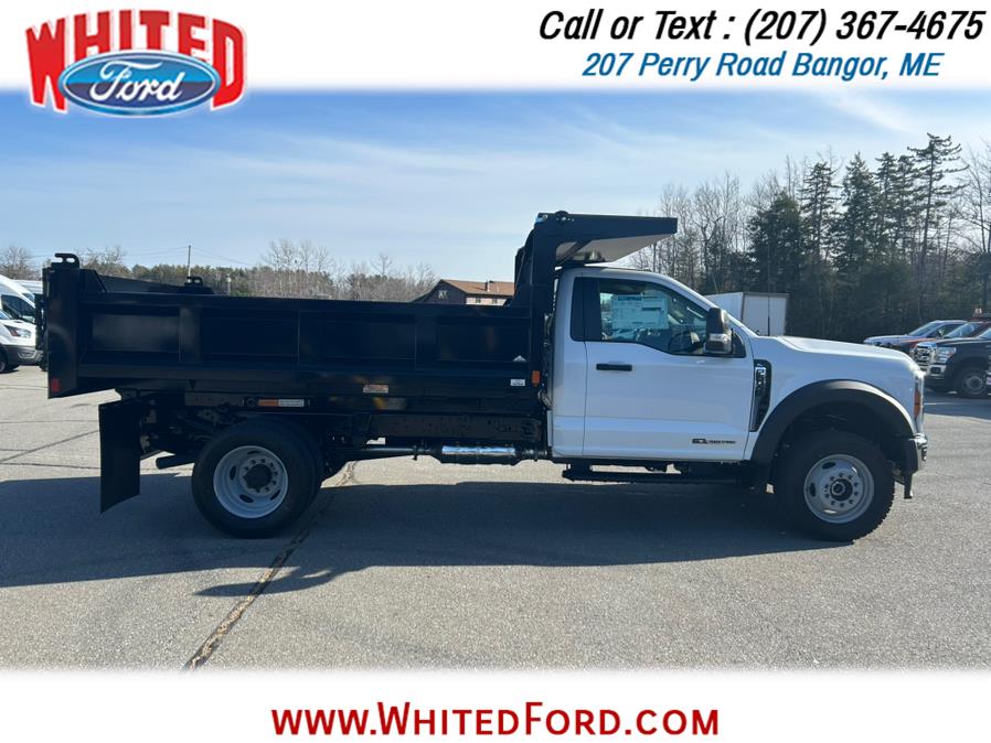 2024 Ford Super Duty F-600 DRW XL 4WD Reg Cab 169" WB 84" CA 11' Dump body, available for sale in Bangor, Maine | Whited Ford. Bangor, Maine 2024 Ford Super Duty F-600 DRW XL 4WD Reg Cab 169" WB 84" CA 11' Dump body, available for sale in Bangor, Maine | Whited Ford. Bangor, Maine