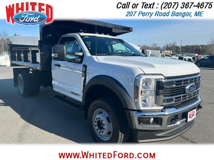 2024 Ford Super Duty F-600 DRW XL 4WD Reg Cab 169" WB 84" CA 11' Dump body, available for sale in Bangor, Maine | Whited Ford. Bangor, Maine 2024 Ford Super Duty F-600 DRW XL 4WD Reg Cab 169" WB 84" CA 11' Dump body, available for sale in Bangor, Maine | Whited Ford. Bangor, Maine