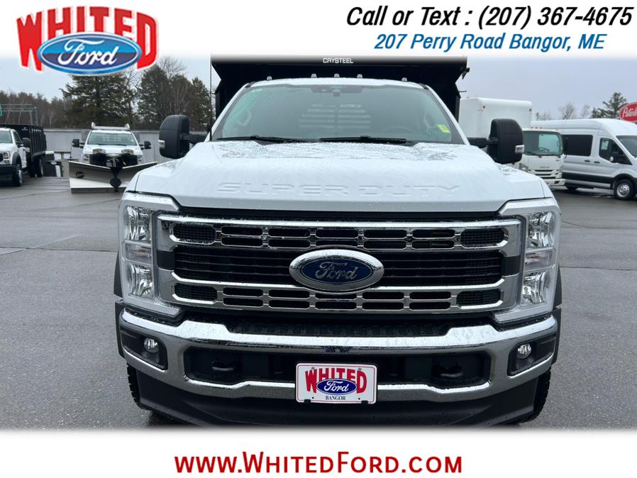 2024 Ford Super Duty F-600 DRW XL 4WD Reg Cab 145" WB 60" CA 9' Dump Body, available for sale in Bangor, Maine | Whited Ford. Bangor, Maine 2024 Ford Super Duty F-600 DRW XL 4WD Reg Cab 145" WB 60" CA 9' Dump Body, available for sale in Bangor, Maine | Whited Ford. Bangor, Maine
