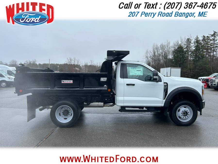 2024 Ford Super Duty F-600 DRW XL 4WD Reg Cab 145" WB 60" CA 9' Dump Body, available for sale in Bangor, Maine | Whited Ford. Bangor, Maine 2024 Ford Super Duty F-600 DRW XL 4WD Reg Cab 145" WB 60" CA 9' Dump Body, available for sale in Bangor, Maine | Whited Ford. Bangor, Maine