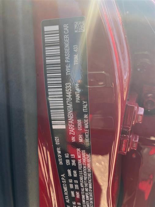 2021 Alfa Romeo Giulia Ti AWD, available for sale in Maple Shade, New Jersey | Car Revolution. Maple Shade, New Jersey 2021 Alfa Romeo Giulia Ti AWD, available for sale in Maple Shade, New Jersey | Car Revolution. Maple Shade, New Jersey