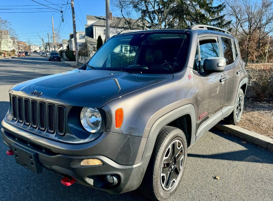 2016 Jeep Renegade Trailhawk 4x4 4dr SUV, available for sale in Salem, Massachusetts | Dave Franks Auto Sales. Salem, Massachusetts 2016 Jeep Renegade Trailhawk 4x4 4dr SUV, available for sale in Salem, Massachusetts | Dave Franks Auto Sales. Salem, Massachusetts