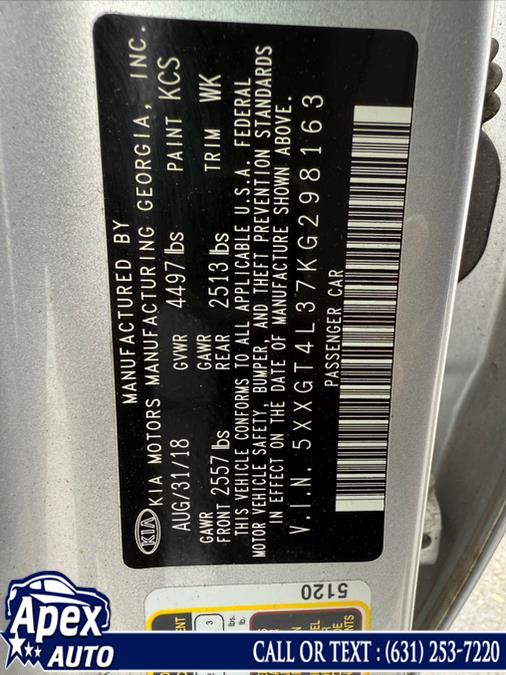 2019 Kia Optima LX Auto, available for sale in Selden, New York | Apex Auto. Selden, New York 2019 Kia Optima LX Auto, available for sale in Selden, New York | Apex Auto. Selden, New York