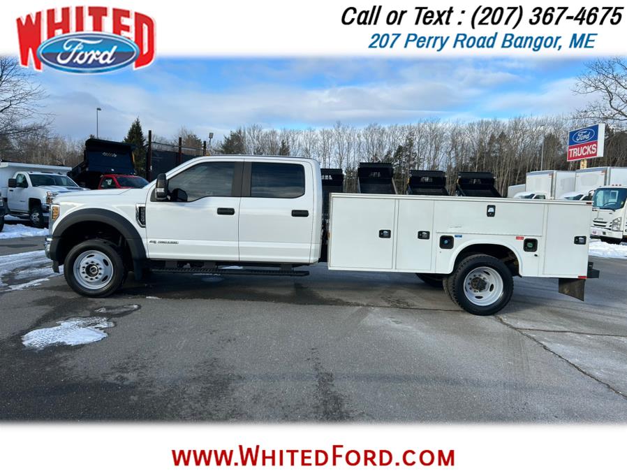 2019 Ford Super Duty F-550 DRW XL 4WD Crew Cab 203" WB 84" CA 11' Service Body, available for sale in Bangor, Maine | Whited Ford. Bangor, Maine 2019 Ford Super Duty F-550 DRW XL 4WD Crew Cab 203" WB 84" CA 11' Service Body, available for sale in Bangor, Maine | Whited Ford. Bangor, Maine