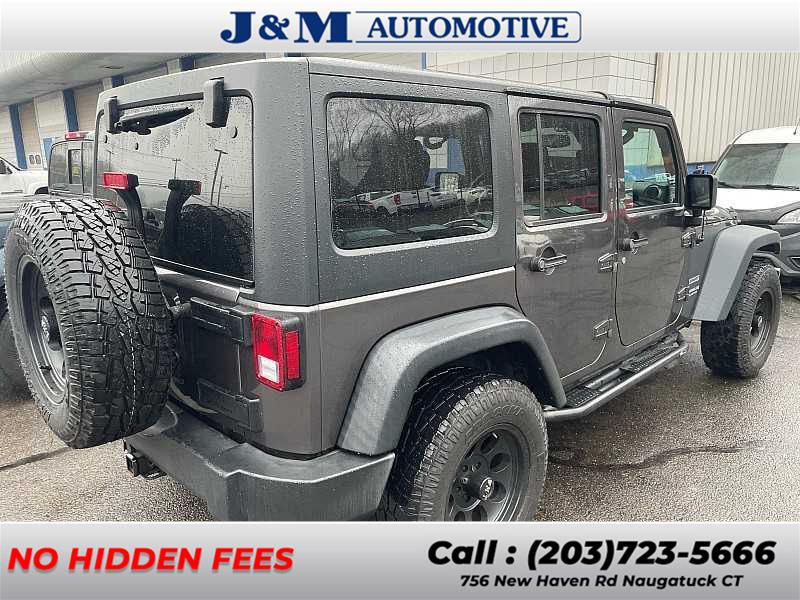 2016 Jeep Wrangler Unlimited Sport, available for sale in Naugatuck, Connecticut | J&M Automotive Sls&Svc LLC. Naugatuck, Connecticut 2016 Jeep Wrangler Unlimited Sport, available for sale in Naugatuck, Connecticut | J&M Automotive Sls&Svc LLC. Naugatuck, Connecticut
