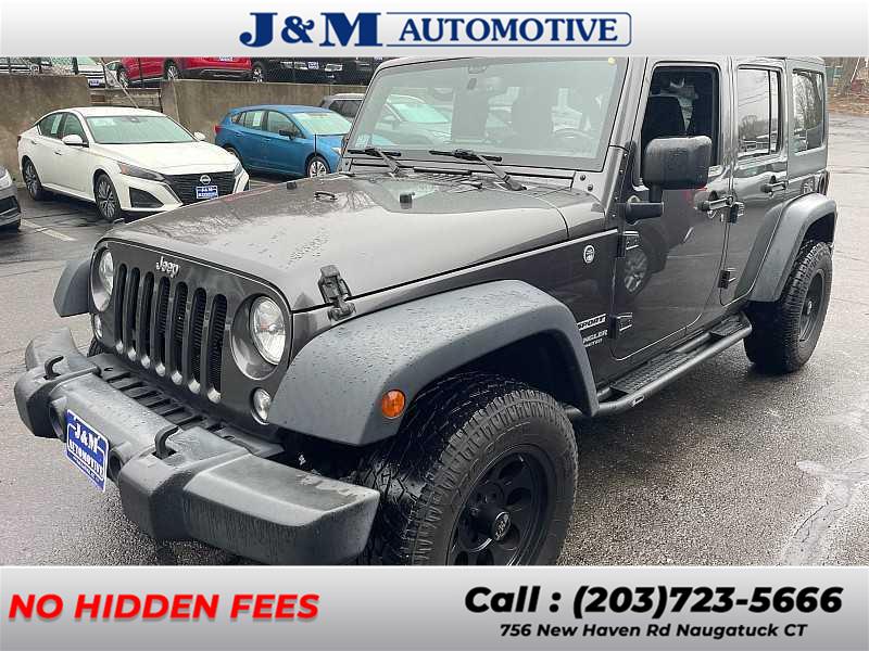 2016 Jeep Wrangler Unlimited Sport, available for sale in Naugatuck, Connecticut | J&M Automotive Sls&Svc LLC. Naugatuck, Connecticut 2016 Jeep Wrangler Unlimited Sport, available for sale in Naugatuck, Connecticut | J&M Automotive Sls&Svc LLC. Naugatuck, Connecticut