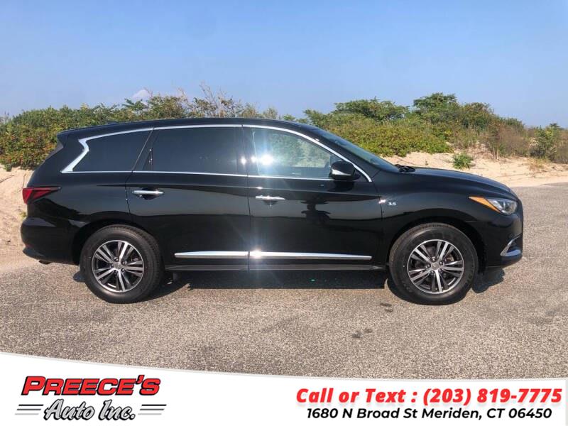 2020 INFINITI QX60 LUXE AWD, available for sale in Meriden, Connecticut | Preeces Auto Inc. Meriden, Connecticut 2020 INFINITI QX60 LUXE AWD, available for sale in Meriden, Connecticut | Preeces Auto Inc. Meriden, Connecticut