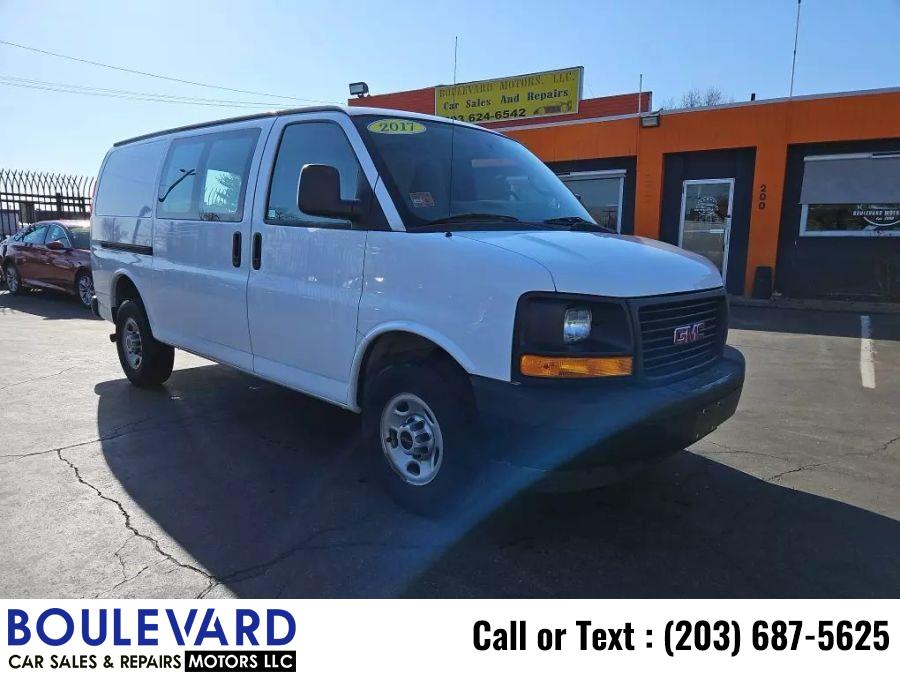 2017 GMC Savana 3500 Cargo Regular Van 3D, available for sale in New Haven, Connecticut | Boulevard Motors LLC. New Haven, Connecticut 2017 GMC Savana 3500 Cargo Regular Van 3D, available for sale in New Haven, Connecticut | Boulevard Motors LLC. New Haven, Connecticut