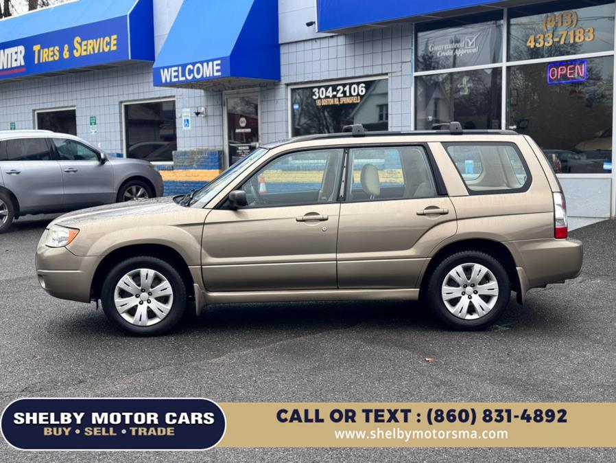 2008 Subaru Forester (Natl) 4dr Auto X PZEV, available for sale in Springfield, Massachusetts | Shelby Motor Cars. Springfield, Massachusetts 2008 Subaru Forester (Natl) 4dr Auto X PZEV, available for sale in Springfield, Massachusetts | Shelby Motor Cars. Springfield, Massachusetts