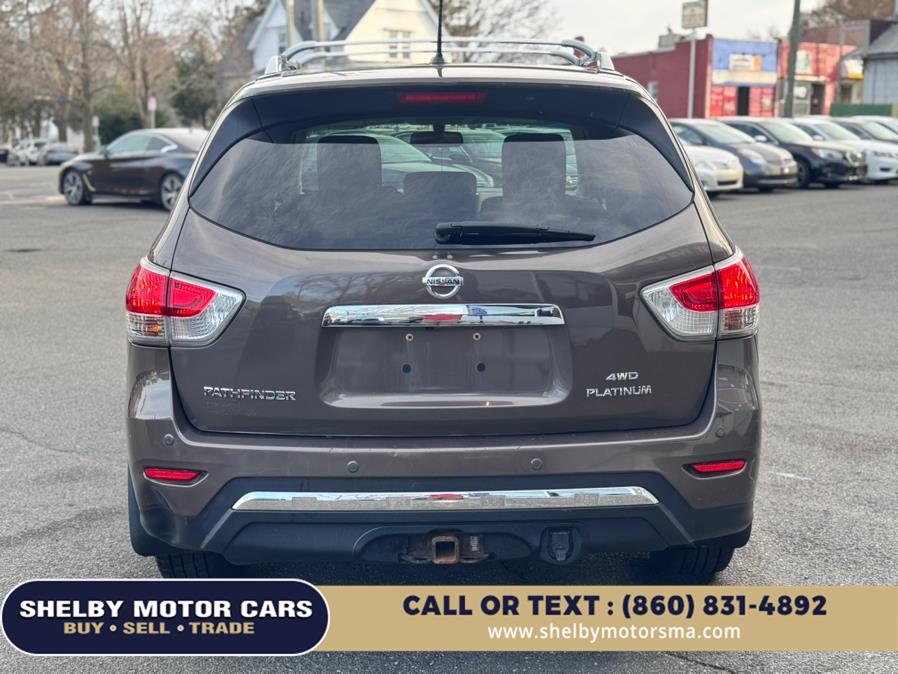 2016 Nissan Pathfinder 4WD 4dr Platinum, available for sale in Springfield, Massachusetts | Shelby Motor Cars. Springfield, Massachusetts 2016 Nissan Pathfinder 4WD 4dr Platinum, available for sale in Springfield, Massachusetts | Shelby Motor Cars. Springfield, Massachusetts