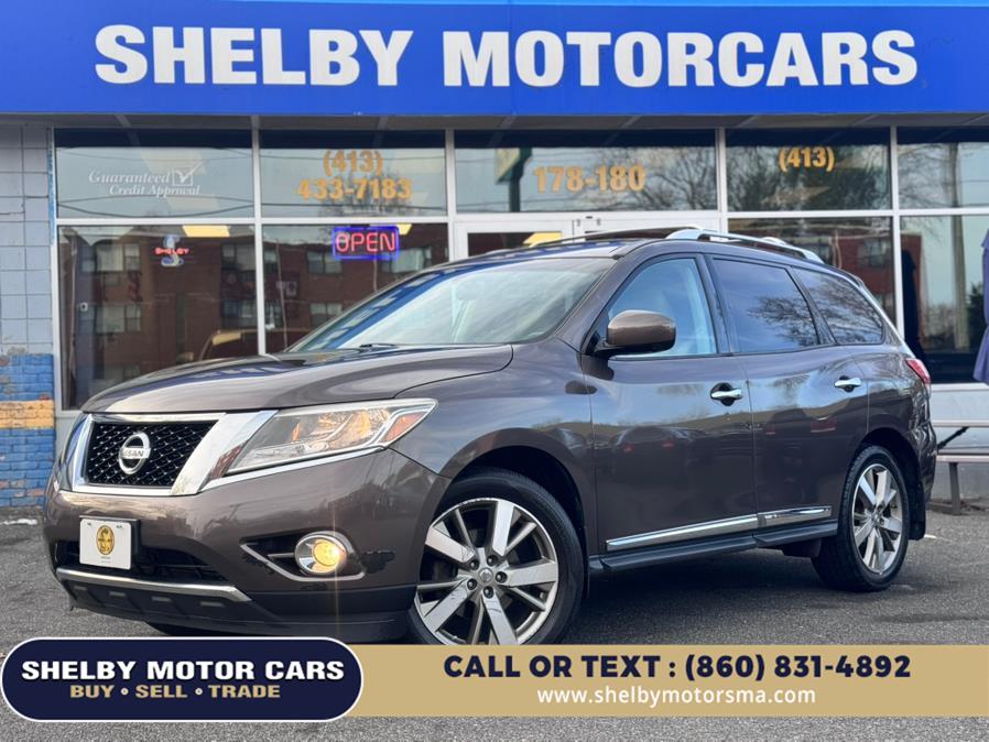 2016 Nissan Pathfinder 4WD 4dr Platinum, available for sale in Springfield, Massachusetts | Shelby Motor Cars. Springfield, Massachusetts 2016 Nissan Pathfinder 4WD 4dr Platinum, available for sale in Springfield, Massachusetts | Shelby Motor Cars. Springfield, Massachusetts