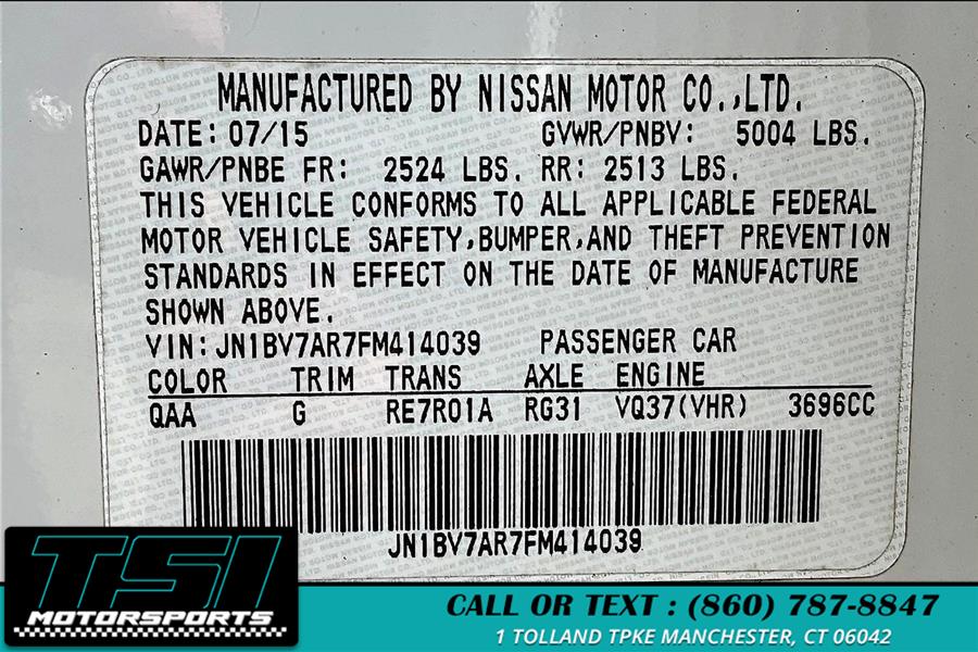 2015 INFINITI Q50 4dr Sdn Premium AWD, available for sale in Manchester, Connecticut | TSI Motorsports. Manchester, Connecticut 2015 INFINITI Q50 4dr Sdn Premium AWD, available for sale in Manchester, Connecticut | TSI Motorsports. Manchester, Connecticut