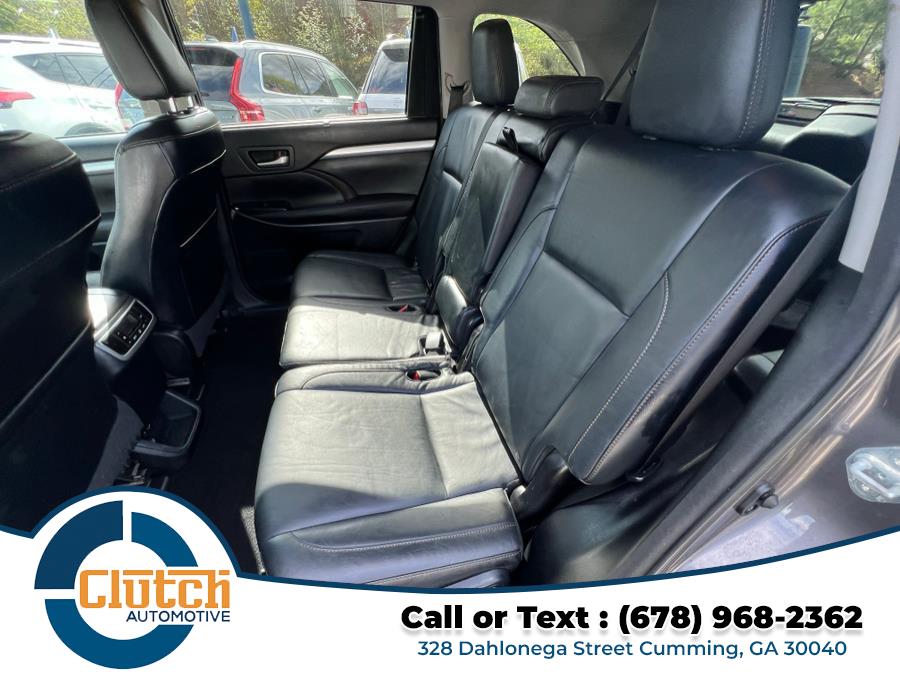 2015 Toyota Highlander FWD 4dr V6 XLE (Natl), available for sale in Cumming, Georgia | Clutch Automotive. Cumming, Georgia 2015 Toyota Highlander FWD 4dr V6 XLE (Natl), available for sale in Cumming, Georgia | Clutch Automotive. Cumming, Georgia
