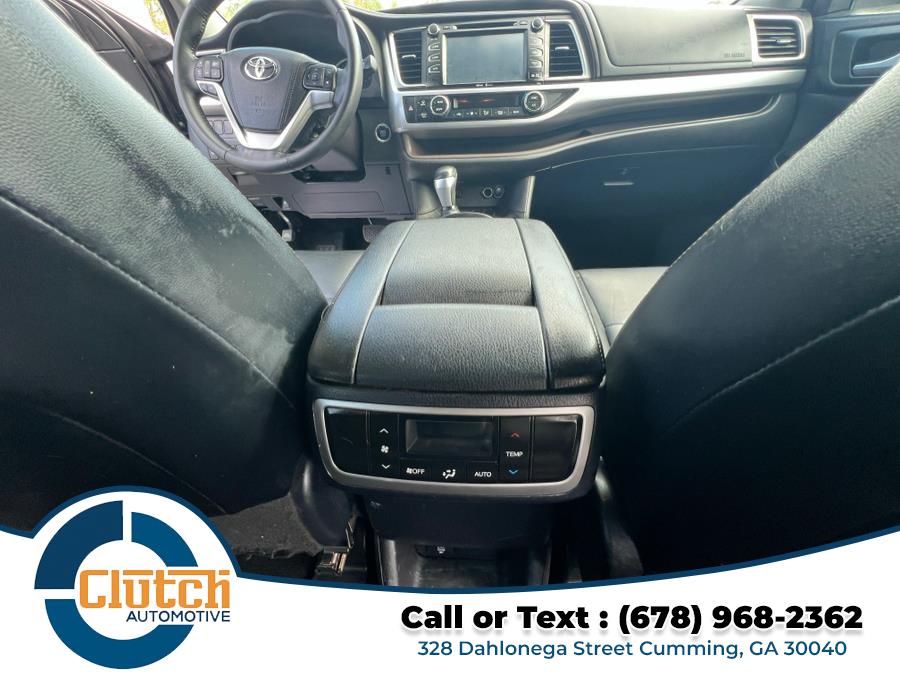 2015 Toyota Highlander FWD 4dr V6 XLE (Natl), available for sale in Cumming, Georgia | Clutch Automotive. Cumming, Georgia 2015 Toyota Highlander FWD 4dr V6 XLE (Natl), available for sale in Cumming, Georgia | Clutch Automotive. Cumming, Georgia