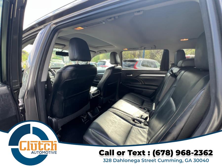 2015 Toyota Highlander FWD 4dr V6 XLE (Natl), available for sale in Cumming, Georgia | Clutch Automotive. Cumming, Georgia 2015 Toyota Highlander FWD 4dr V6 XLE (Natl), available for sale in Cumming, Georgia | Clutch Automotive. Cumming, Georgia