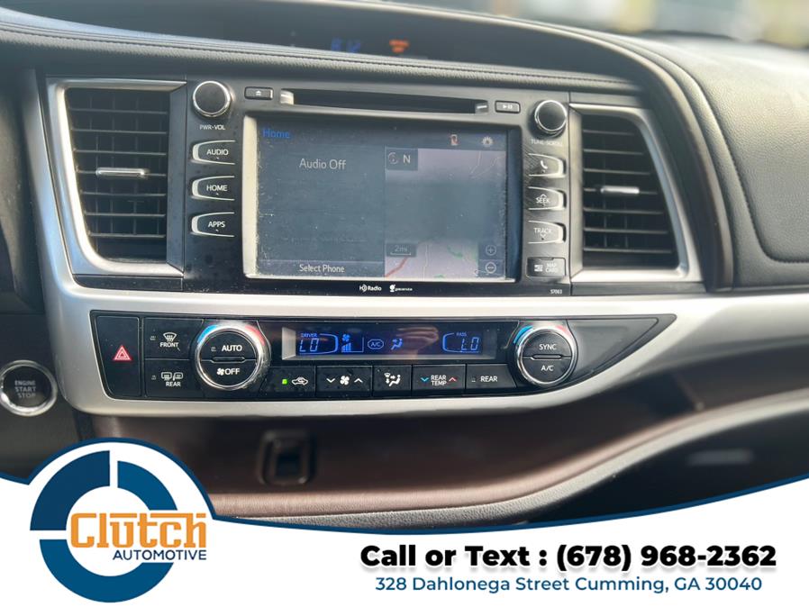 2015 Toyota Highlander FWD 4dr V6 XLE (Natl), available for sale in Cumming, Georgia | Clutch Automotive. Cumming, Georgia 2015 Toyota Highlander FWD 4dr V6 XLE (Natl), available for sale in Cumming, Georgia | Clutch Automotive. Cumming, Georgia