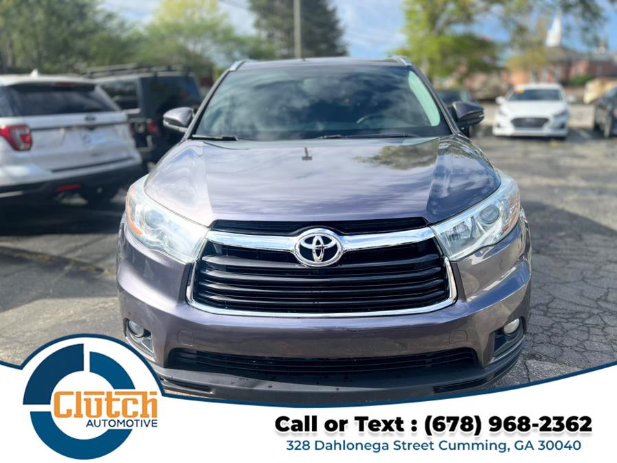 2015 Toyota Highlander FWD 4dr V6 XLE (Natl), available for sale in Cumming, Georgia | Clutch Automotive. Cumming, Georgia 2015 Toyota Highlander FWD 4dr V6 XLE (Natl), available for sale in Cumming, Georgia | Clutch Automotive. Cumming, Georgia