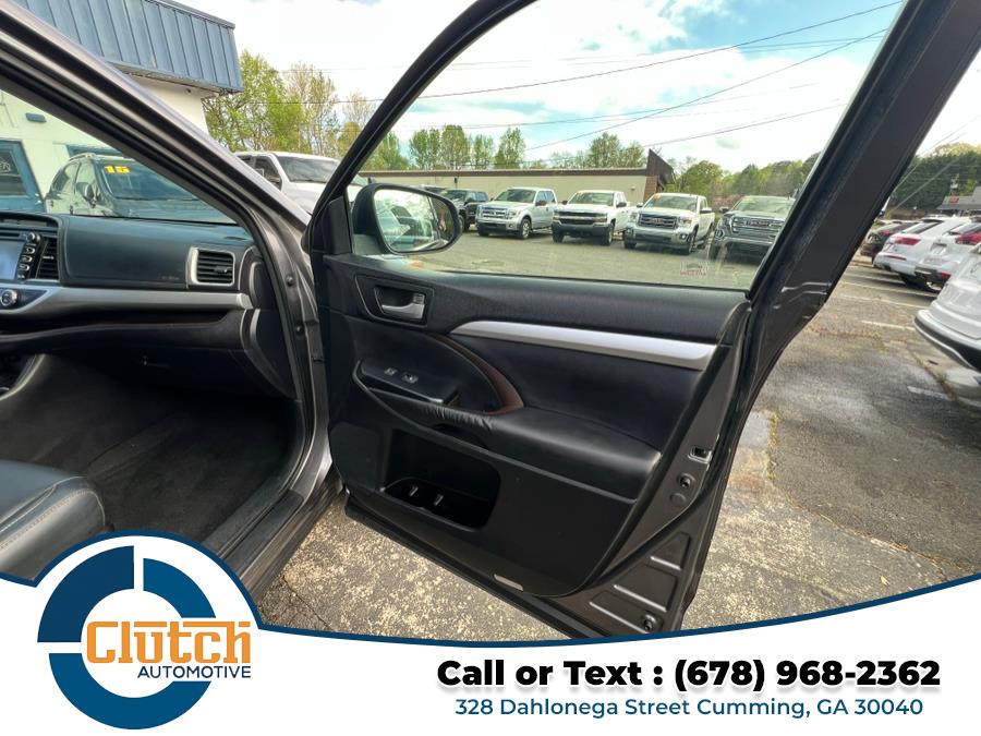 2015 Toyota Highlander FWD 4dr V6 XLE (Natl), available for sale in Cumming, Georgia | Clutch Automotive. Cumming, Georgia 2015 Toyota Highlander FWD 4dr V6 XLE (Natl), available for sale in Cumming, Georgia | Clutch Automotive. Cumming, Georgia