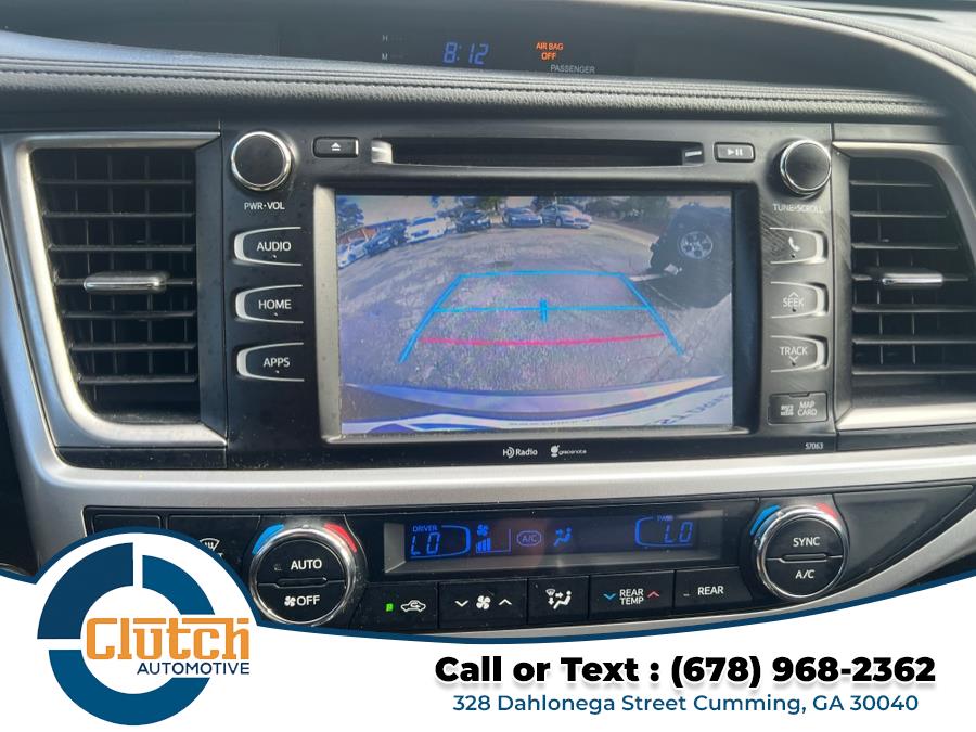2015 Toyota Highlander FWD 4dr V6 XLE (Natl), available for sale in Cumming, Georgia | Clutch Automotive. Cumming, Georgia 2015 Toyota Highlander FWD 4dr V6 XLE (Natl), available for sale in Cumming, Georgia | Clutch Automotive. Cumming, Georgia