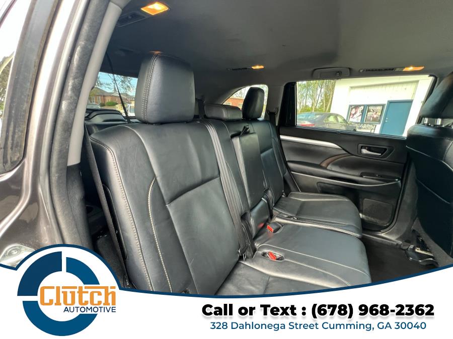 2015 Toyota Highlander FWD 4dr V6 XLE (Natl), available for sale in Cumming, Georgia | Clutch Automotive. Cumming, Georgia 2015 Toyota Highlander FWD 4dr V6 XLE (Natl), available for sale in Cumming, Georgia | Clutch Automotive. Cumming, Georgia