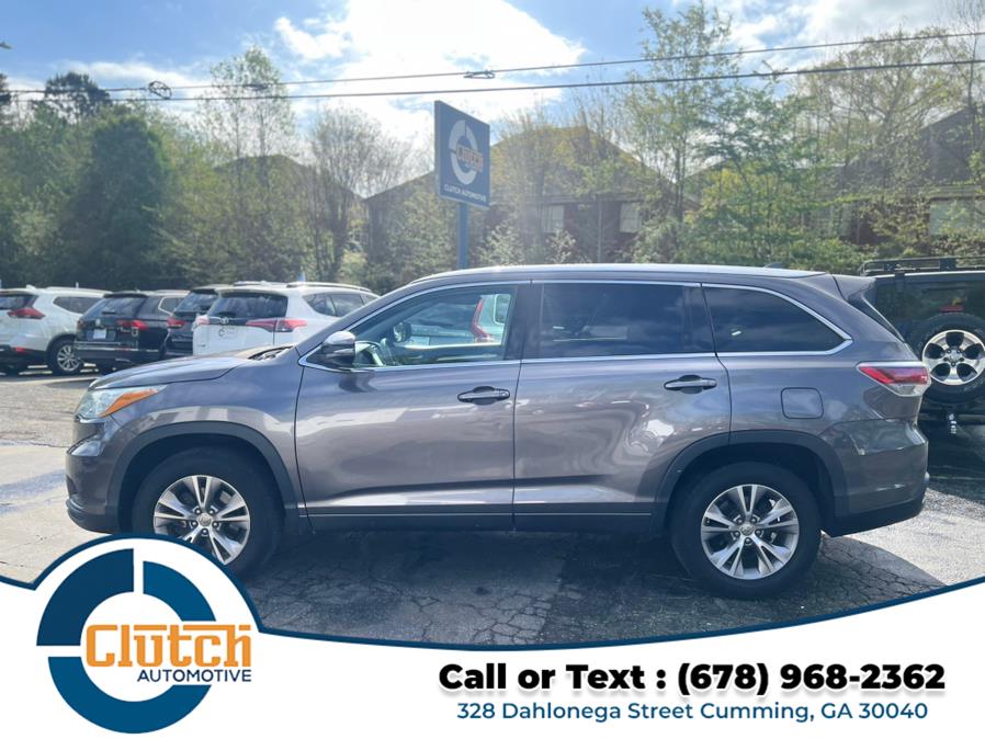 2015 Toyota Highlander FWD 4dr V6 XLE (Natl), available for sale in Cumming, Georgia | Clutch Automotive. Cumming, Georgia 2015 Toyota Highlander FWD 4dr V6 XLE (Natl), available for sale in Cumming, Georgia | Clutch Automotive. Cumming, Georgia