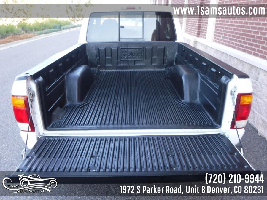 1999 Ford Ranger Supercab 126" WB XLT, available for sale in Denver, Colorado | Sam's Automotive. Denver, Colorado 1999 Ford Ranger Supercab 126" WB XLT, available for sale in Denver, Colorado | Sam's Automotive. Denver, Colorado