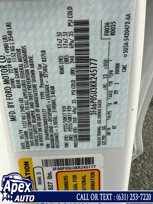 2019 Ford Fusion Energi Titanium FWD, available for sale in Selden, New York | Apex Auto. Selden, New York 2019 Ford Fusion Energi Titanium FWD, available for sale in Selden, New York | Apex Auto. Selden, New York